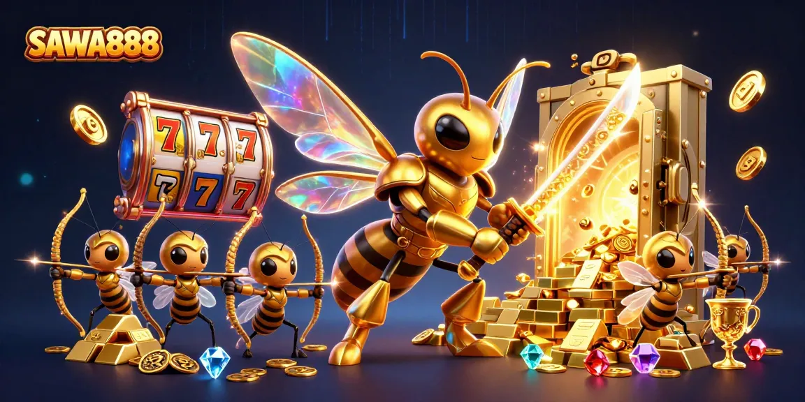 Experience SAWA888's exhilarating slots environment with dynamic characters and dazzling rewards.